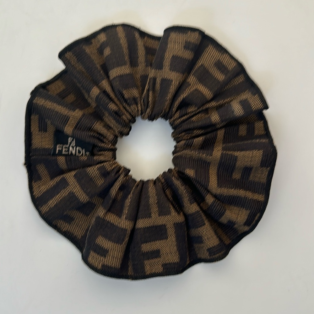 Authentic Rare Vintage FENDI Scrunchie Perfect condition Influencer Find